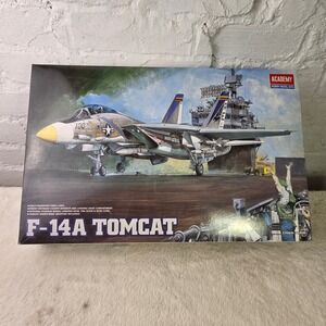 ACADEMY 1/48 Scale GRUMMAN F-14A TOMCAT Hobby Model Kit Sealed Parts